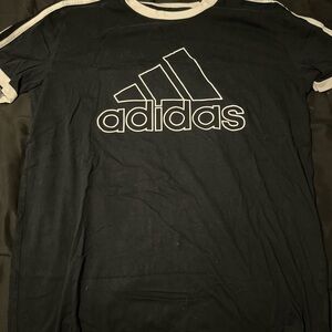 Adidas t-shirt XL black and white